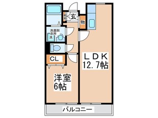 ヴィラ西浦の物件間取画像